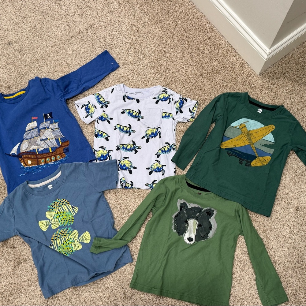 Boden/Tea Collection Boys 4T T-Shirt Haul